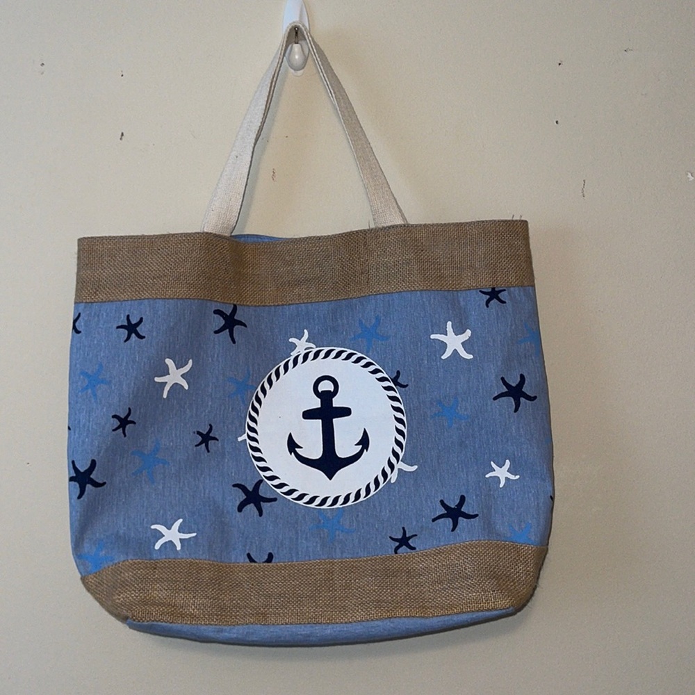 Nautical Starfish Tote Bag